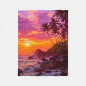 Couverture faite sur commande d'ouatine (Devant)