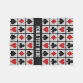 Couverture faite sur commande d'ouatine de joueur (Devant (Horizontal))