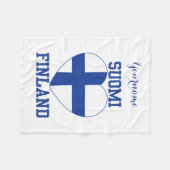 Couverture faite sur commande d'ouatine de SUOMI (Devant (Horizontal))