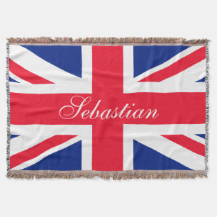 Couverture Faites votre propre drapeau britannique personnali
