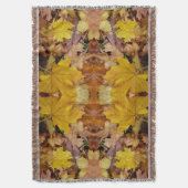 Couverture Fallen Maple Feuille Jaune Automne Nature (devant Vertical)