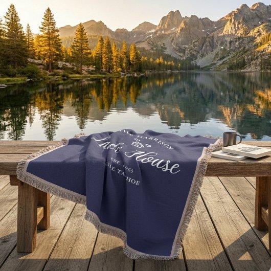 Couverture Family Lake House Coastal Custom Decor