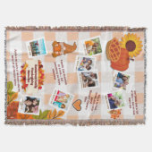 Couverture Family Thanksgiving Memories Photo Collage (Devant)