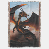 Couverture Fantaisie de dragon ambre ardent (devant Vertical)