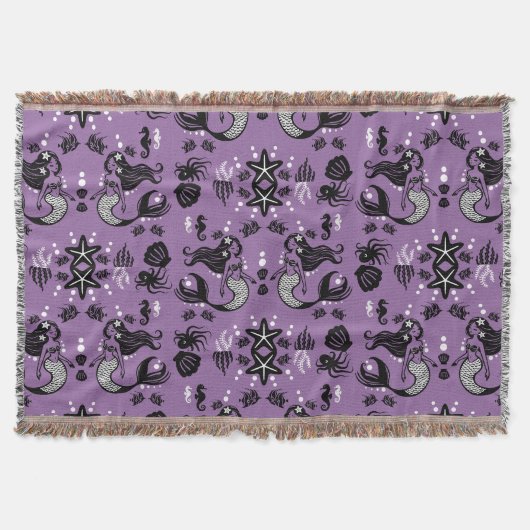 Couverture Fantaisie de Sirène Violette (Devant)