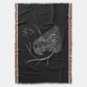 Couverture Faucon pèlerin dans les branches de l'arbre avec é (devant Vertical)