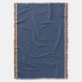Couverture Faux Blue Jeans Fabric Lot Blanche (devant Vertical)