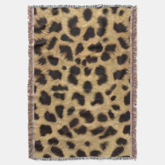 Couverture Faux Cheetah Skin (devant Vertical)