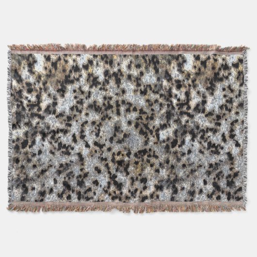 Couverture Faux Cheetah Spot Design - Lance Blanket (Devant)