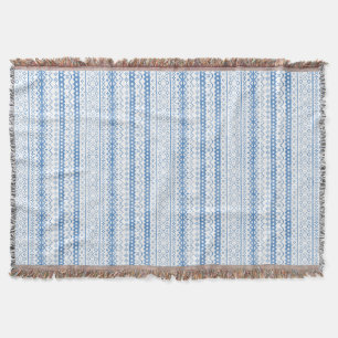 Couverture Faux Fair Isle Knitwear Aquarelle Cosy Cabincore