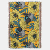 Couverture Fée et pavots en jaune (devant Vertical)