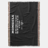 Couverture FEMMES Hockey Maman Momsicle Définition T-shirt (devant Vertical)