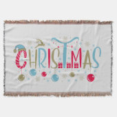 Couverture Festif Noël Word Art (Devant)