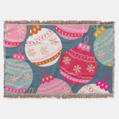 Couverture Festive Ornements Noël (Devant)