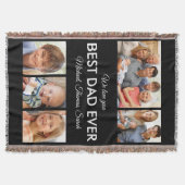 Couverture Fête des pères Collage photo de meilleur papa (Devant)