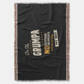 Couverture Fête des pères | Grumpa Way Funny Grand-pa (devant Vertical)