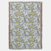 Couverture feuille d'acanthe et forme florale stylisées (devant Vertical)