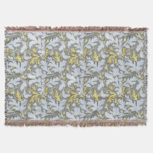 Couverture feuille d'acanthe et forme florale stylisées (Devant)