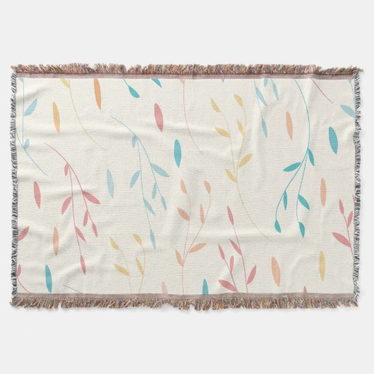 Couverture feuille d'arbre (Devant)