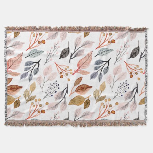 Couverture feuille d'arbre (Devant)