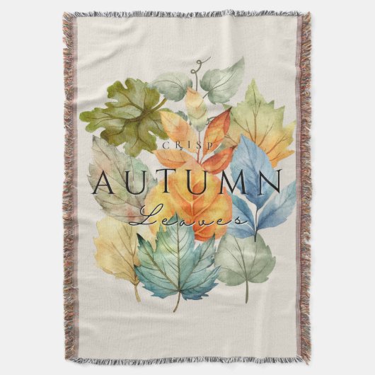 Couverture Feuille d'automne - Cosy Fall Home (devant Vertical)