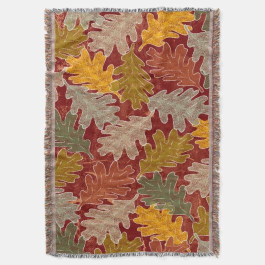 Couverture Feuille de chêne d'automne (devant Vertical)