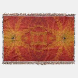 Couverture Feuille d'érable rouge Abstraite Automne Photograp