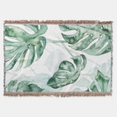 Couverture Feuille fractionnée de palme tropicale (Devant)