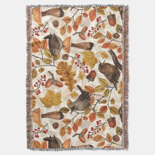 Couverture Feuilles d'automne, baies, champignons et fleurs (devant Vertical)