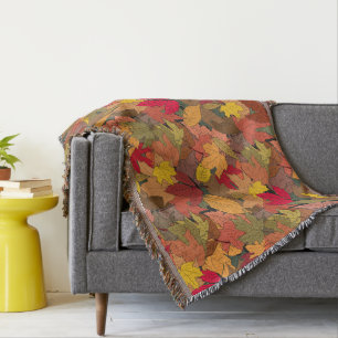 Couverture Feuilles d'automne colorées