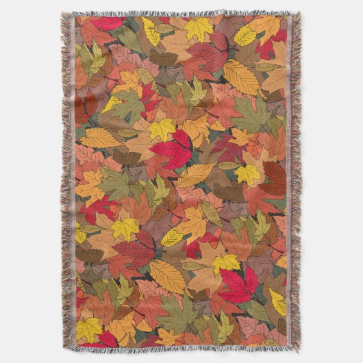 Couverture Feuilles d'automne colorées (devant Vertical)