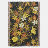 Couverture Feuilles d'automne japonaises Antique botanique (devant Vertical)