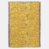 Couverture Feuilles d'automne, jaune doré (devant Vertical)