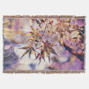 Couverture Feuilles de automne colorées avec aquarelle de cou
