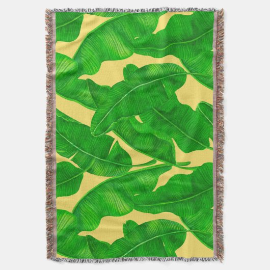 Couverture Feuilles de bananes (devant Vertical)