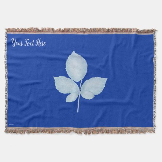 Couverture Feuilles de brique d'impression Cyano (Devant)
