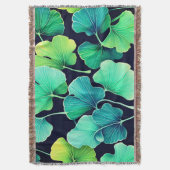 Couverture feuilles de Ginko biloba (devant Vertical)