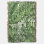 Couverture Feuilles de jungle tropicale : arrière - plans flo (devant Vertical)