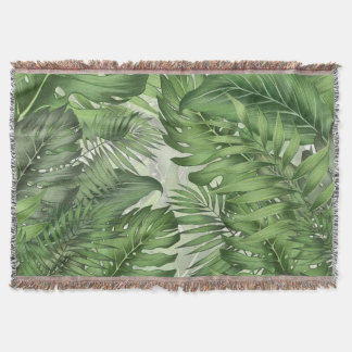 Couverture Feuilles de jungle tropicale : arrière - plans flo