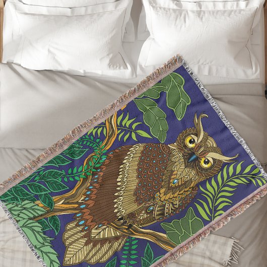 Couverture Feuilles de la forêt de Owl Green