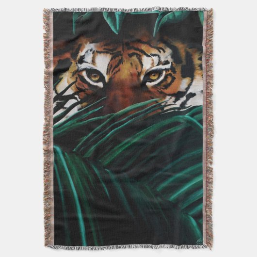 Couverture Feuilles de la jungle verte de Tiger (devant Vertical)