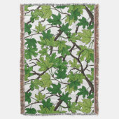 Couverture Feuilles d'érable sur fond blanc (devant Vertical)