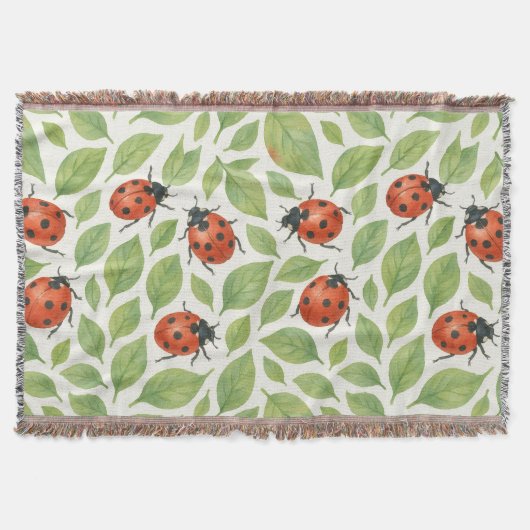 Couverture Feuilles et coccinelles (Devant)