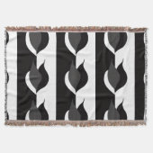 Couverture Feuilles noires et blanches (Devant)
