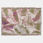 Couverture Feuilles roses et verts tombés (Devant)