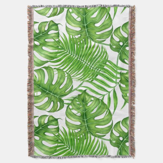 Couverture Feuilles tropicaux (devant Vertical)