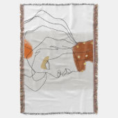 Couverture Feuilles tropicaux, Design Motif sans couture. (devant Vertical)