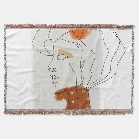 Couverture Feuilles tropicaux, Design Motif sans couture. (Devant)