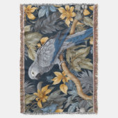 Couverture Feuilles tropicaux du perroquet gris d'Afrique (devant Vertical)