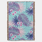 Couverture Feuilles tropicaux et fleurs 2 (devant Vertical)